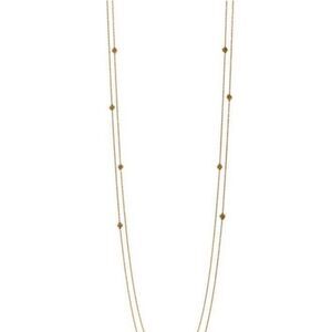 Sara Blaine/eSBe Sparkle Necklace - Gold - New